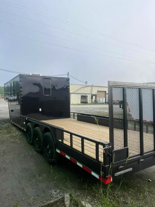 gooseneck hybrid enclosed trailer 8.5x34tta5