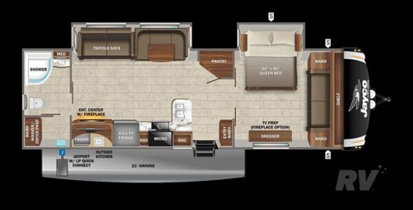 2022 jayco eagle ht 320fbok