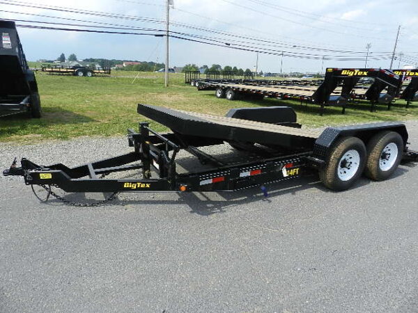 big tex 7 x 18 full tilt equipment trailer removable fenders