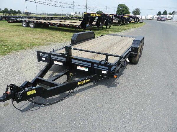 big tex 7 x 18 full tilt equipment trailer removable fenders