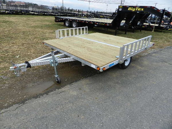 cargo pro 8 x 9 aluminum (2) place atv trailer – aluminum ramps