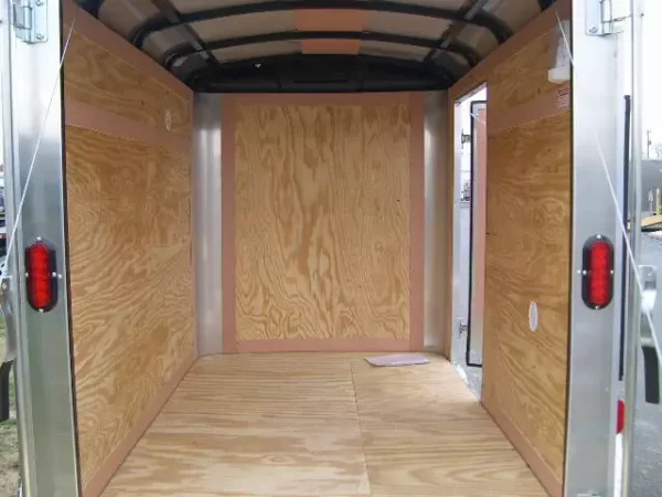 homesteader 5 x 8 enclosed cargo trailer ramp door